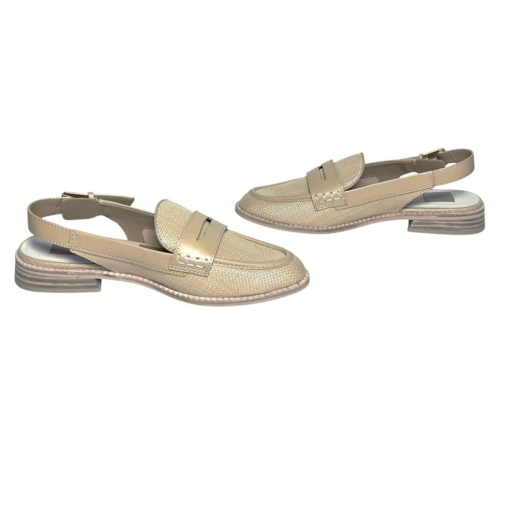 NWOT DOLCE VITA Women’e Hardi Woven Tan Slingback Flat 7.5 - Picture 7 of 8